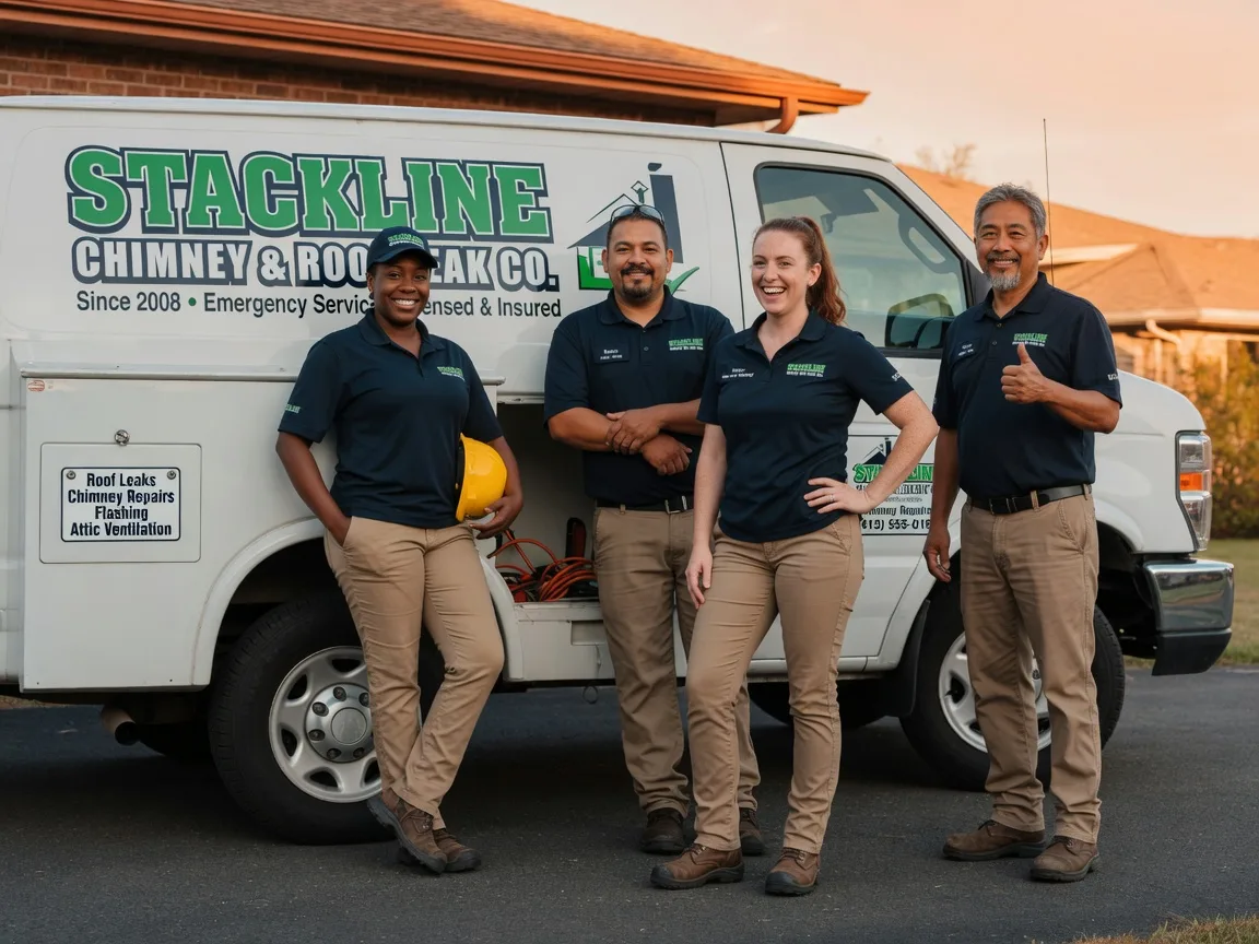 Chimney flashing repair company in Como, CO